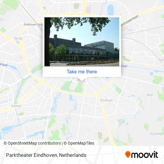 Parktheater Eindhoven map