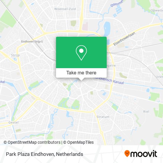 Park Plaza Eindhoven map