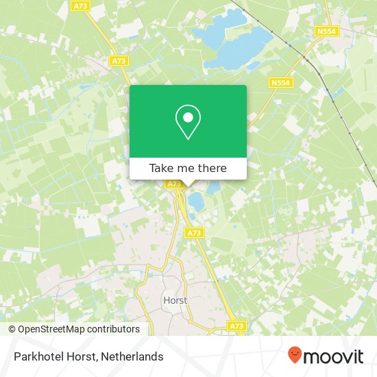 Parkhotel Horst map