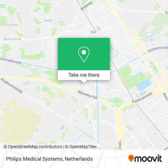 Philips Medical Systems map