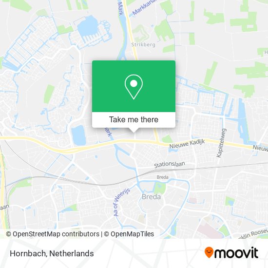 Hornbach map