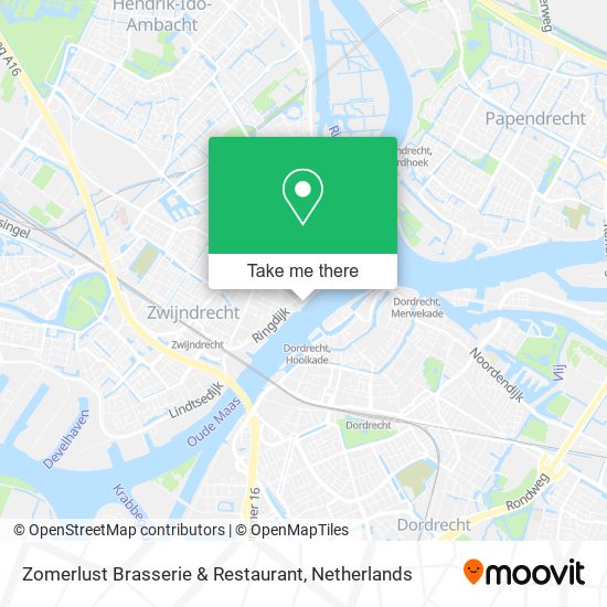 Zomerlust Brasserie & Restaurant map