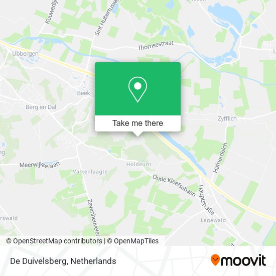 De Duivelsberg map