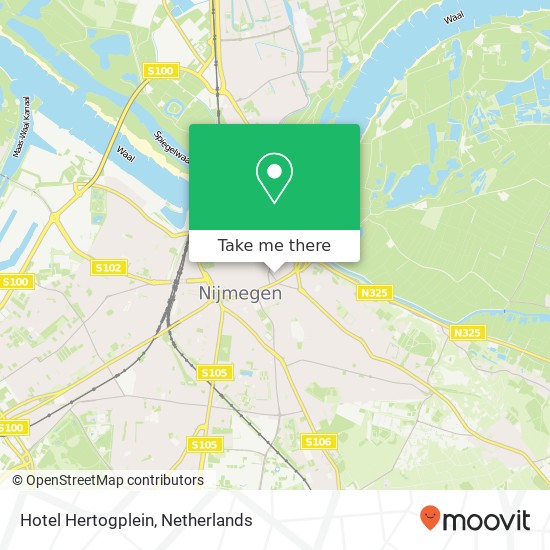 Hotel Hertogplein map