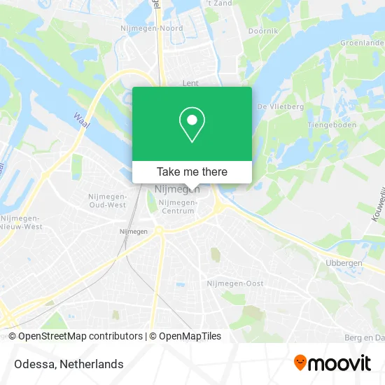 Odessa map