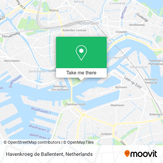 Havenkroeg de Ballentent map