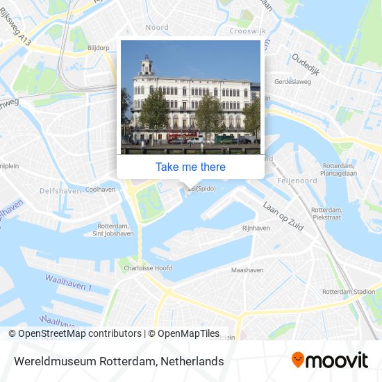 Wereldmuseum Rotterdam Karte