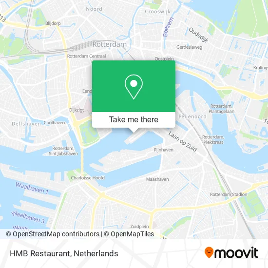 HMB Restaurant map