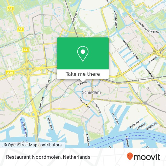 Restaurant Noordmolen map