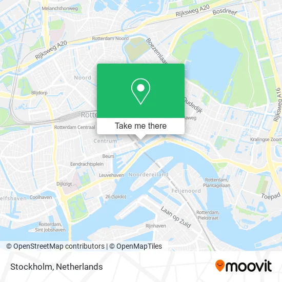 Stockholm map