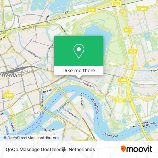 QoQo Massage Oostzeedijk map