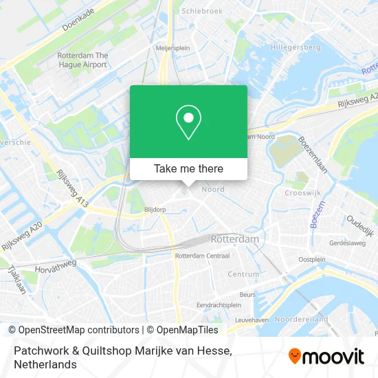 Patchwork & Quiltshop Marijke van Hesse map