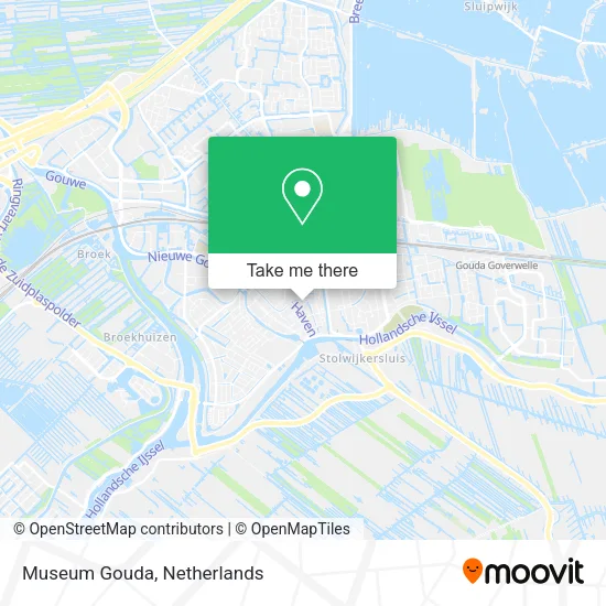 Museum Gouda map