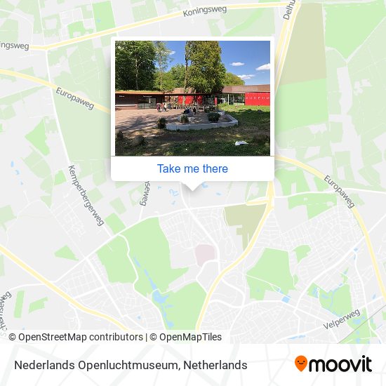Nederlands Openluchtmuseum Karte