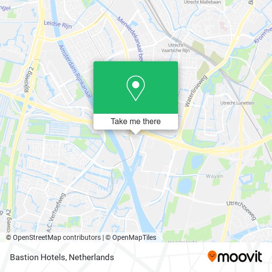 Bastion Hotels map