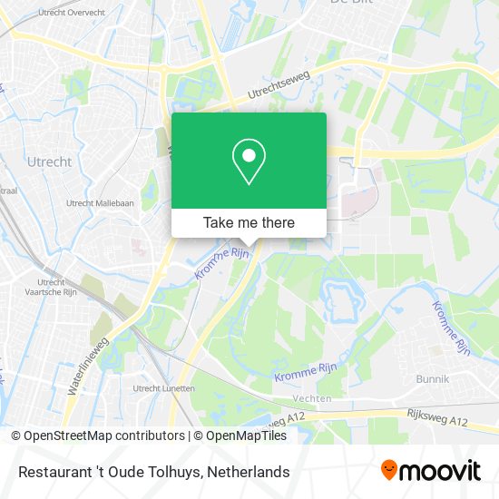 Restaurant 't Oude Tolhuys map