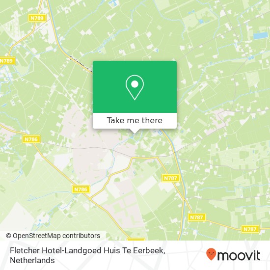 Fletcher Hotel-Landgoed Huis Te Eerbeek Karte