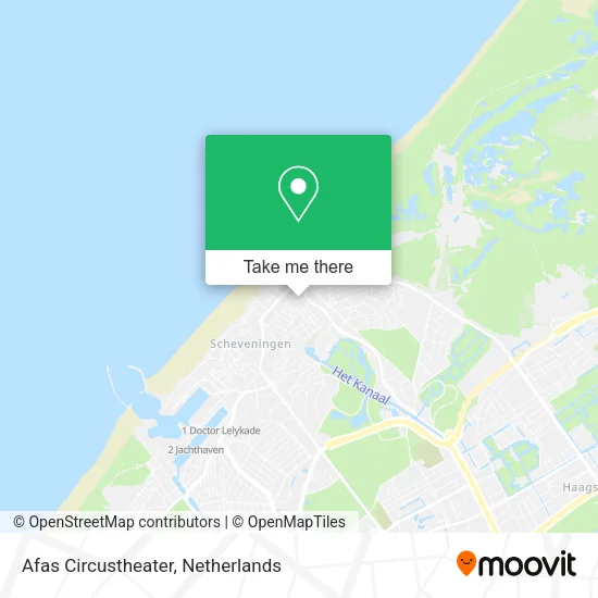 Afas Circustheater map
