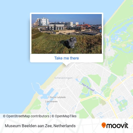 Museum Beelden aan Zee map