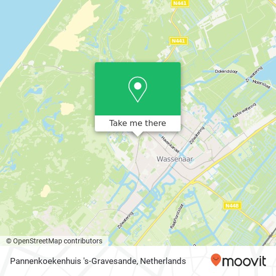 Pannenkoekenhuis 's-Gravesande map