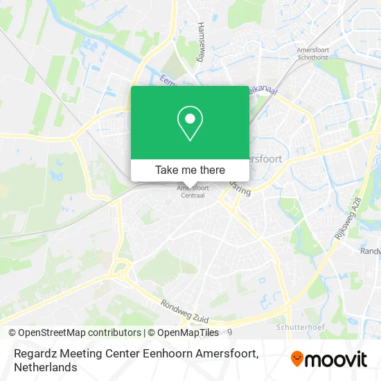 Regardz Meeting Center Eenhoorn Amersfoort Karte