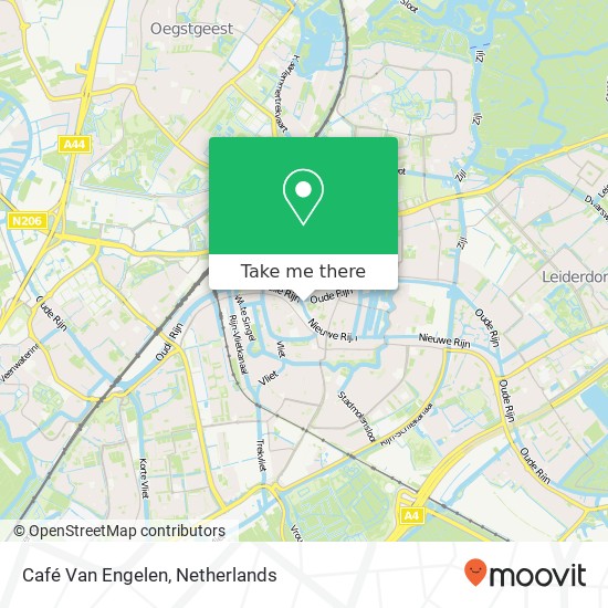 Café Van Engelen map