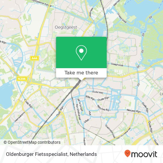 Oldenburger Fietsspecialist map