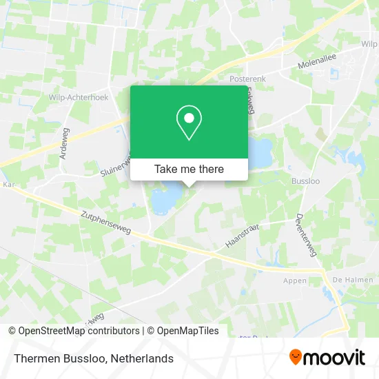 Thermen Bussloo map