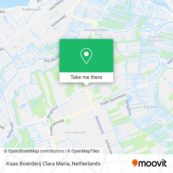 Kaas Boerderij Clara Maria map