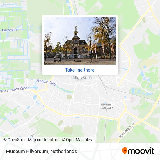 Museum Hilversum map