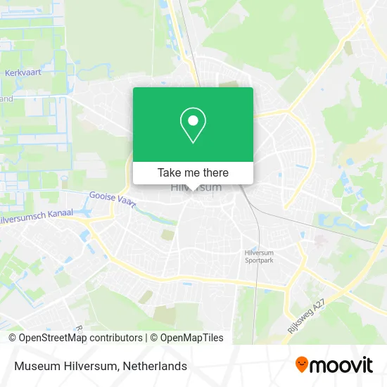Museum Hilversum map