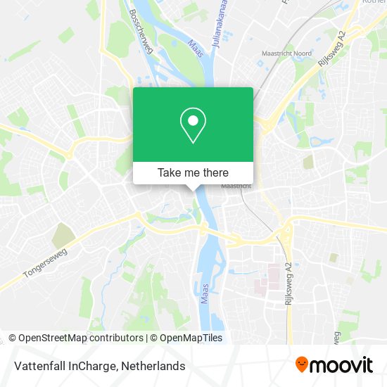 Vattenfall InCharge map