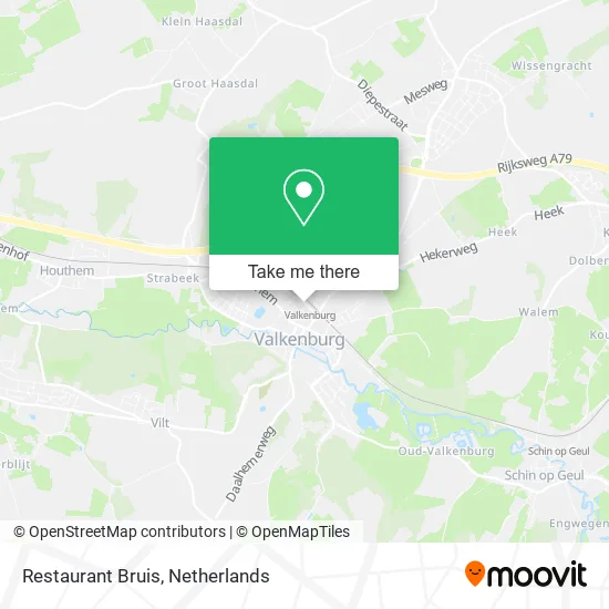 Restaurant Bruis map