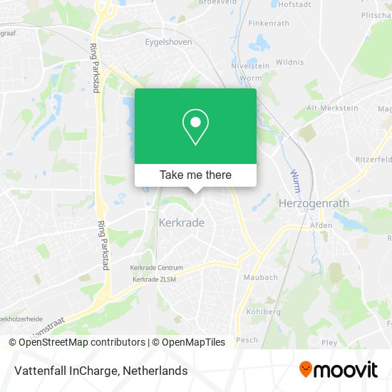 Vattenfall InCharge map