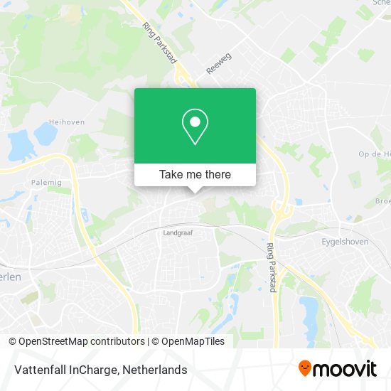 Vattenfall InCharge map