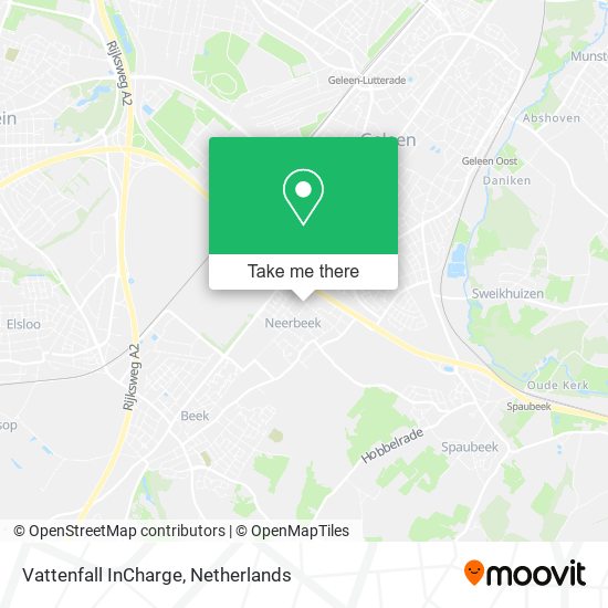 Vattenfall InCharge map