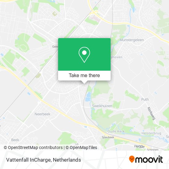 Vattenfall InCharge map