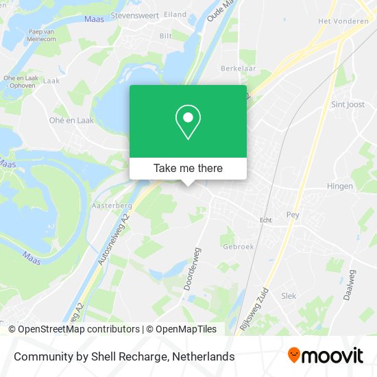 Community by Shell Recharge map