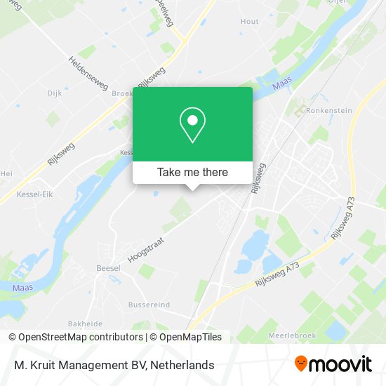 M. Kruit Management BV map