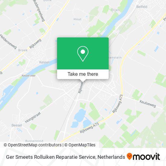 Ger Smeets Rolluiken Reparatie Service map