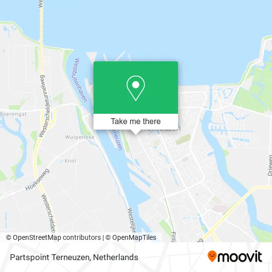 Partspoint Terneuzen map