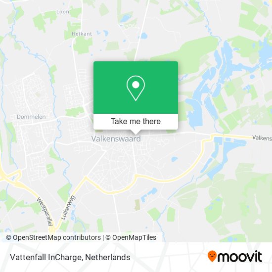 Vattenfall InCharge map