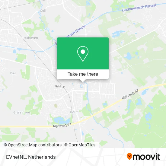 EVnetNL map