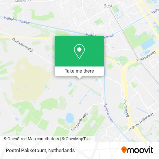 Postnl Pakketpunt Karte