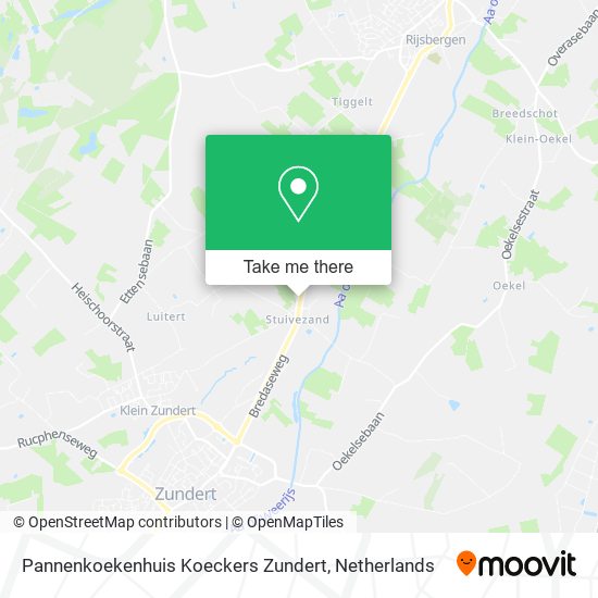 Pannenkoekenhuis Koeckers Zundert map