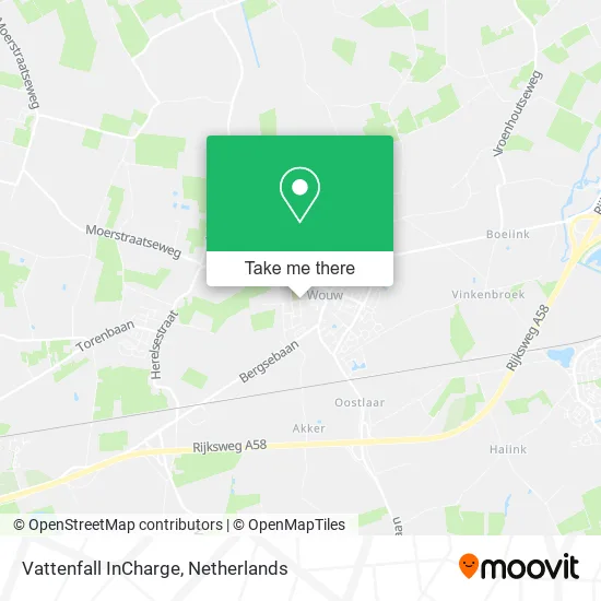 Vattenfall InCharge map