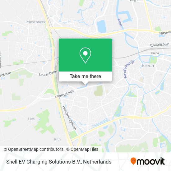 Shell EV Charging Solutions B.V. map