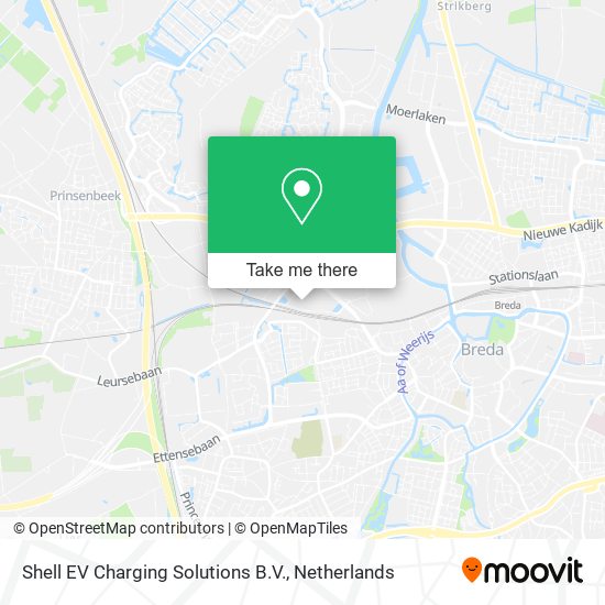 Shell EV Charging Solutions B.V. map