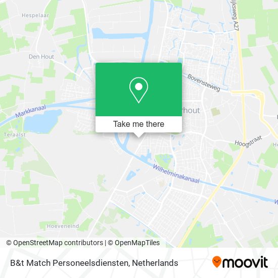 B&t Match Personeelsdiensten map