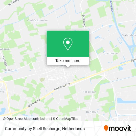 Community by Shell Recharge map